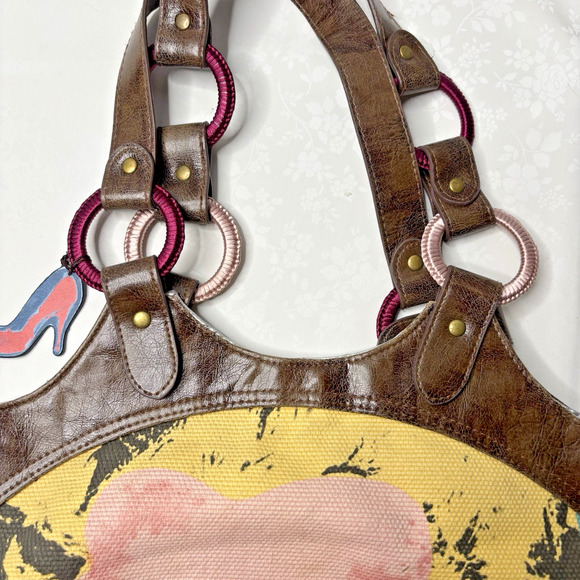 Marilyn Monroe Andy Warhol Loop Canvas Shoulder Bag Purse - Picture 2 of 10